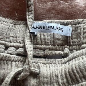 Calvin Klein Jeans Tan Straight Leg Pants